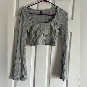 Sweater crop top